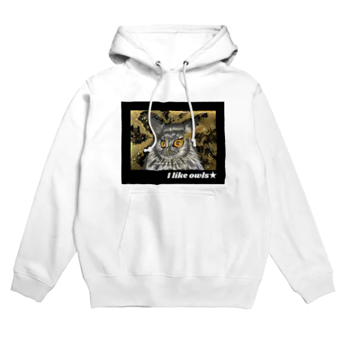 I like owls★ Hoodie