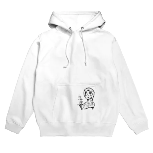 ひとりになってしまった　あしひと Hoodie