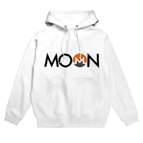 MOON XMR blackfont Hoodie