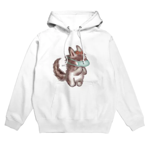 オオカミのウルフル Hoodie