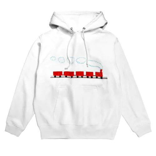 Choo-choo-train red Hoodie