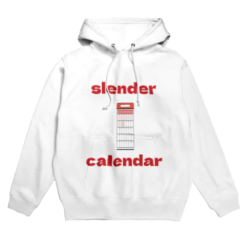 slender calendar Hoodie