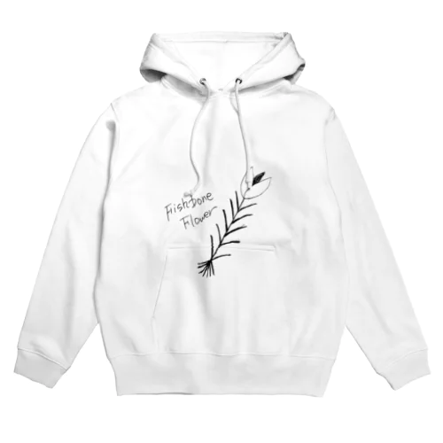 Fish Bone Flower Hoodie