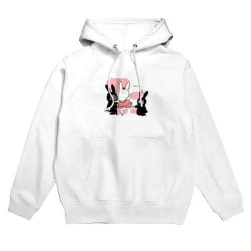 バレエうさぎ Hoodie