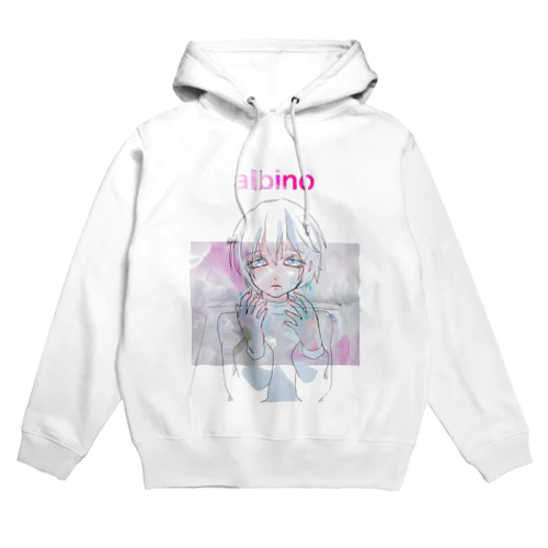 albino イラストパーカー Hoodie