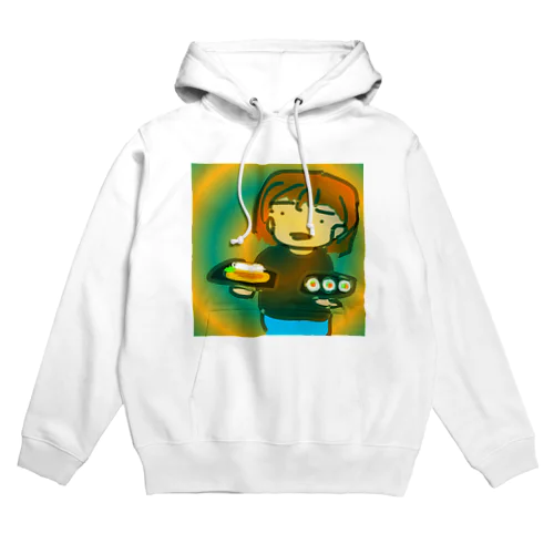 どっちたべる？？？ Hoodie