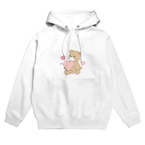 ハートが大好きなクマ🧸 Hoodie