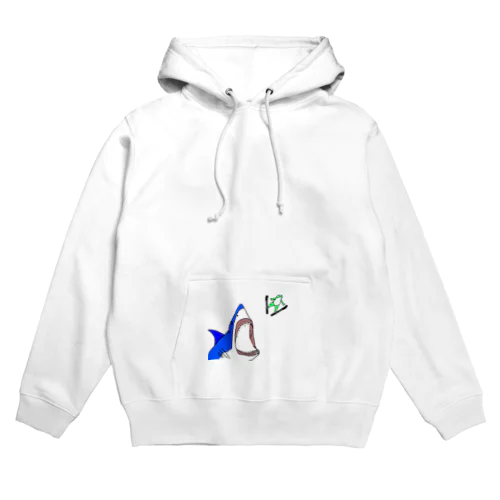 サメとカエル Hoodie