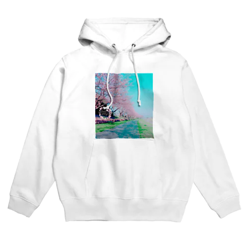 桜２ Hoodie