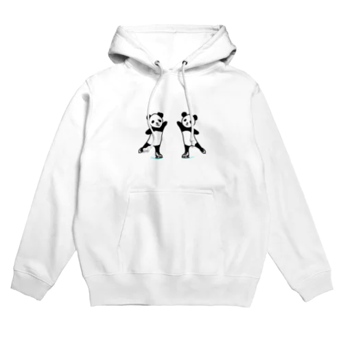 双子のパンダ Hoodie