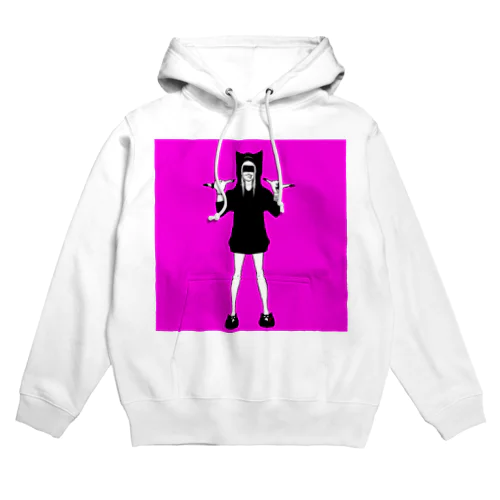 ピアス·タトゥー女子 Hoodie