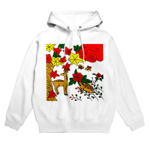 猪鹿蝶 Hoodie