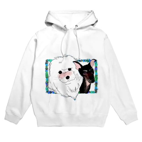 モフちゃんとツンデレちゃん Hoodie