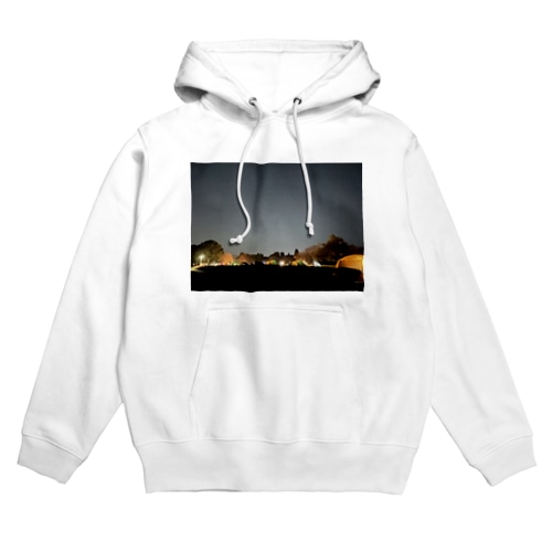 星空の下でひと息 Hoodie