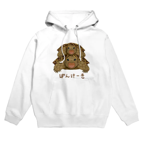 重なってあくびしているパンケさん Hoodie