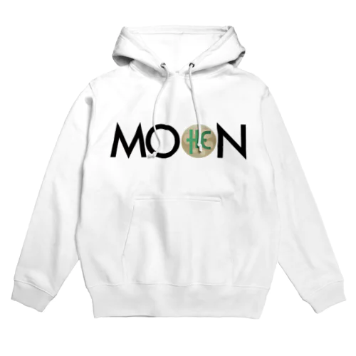 MOON THC blackfont Hoodie