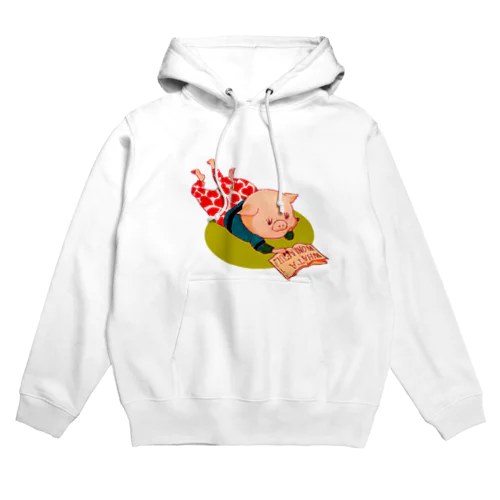 りあるぶたさん『book』 Hoodie