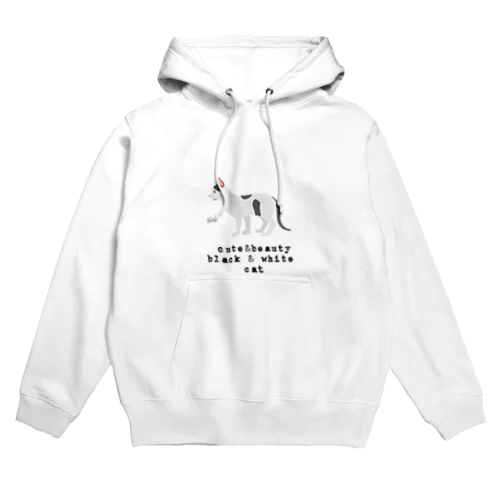 猫1-16 ぶち猫 Hoodie