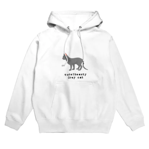 猫1-14 灰猫 Hoodie