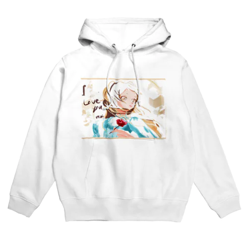 赤い花 Hoodie