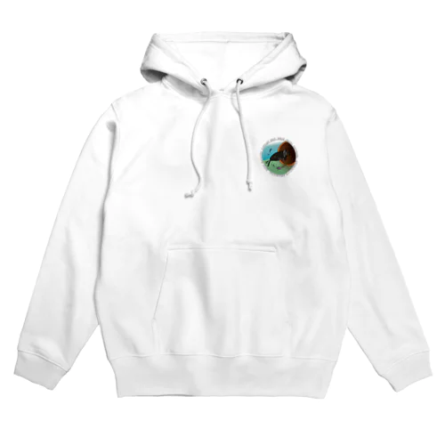 「まめまめ水族館」エレファントノーズのバブ Hoodie