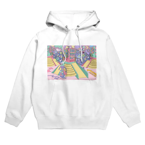 エイリアンタウン一丁目 Hoodie