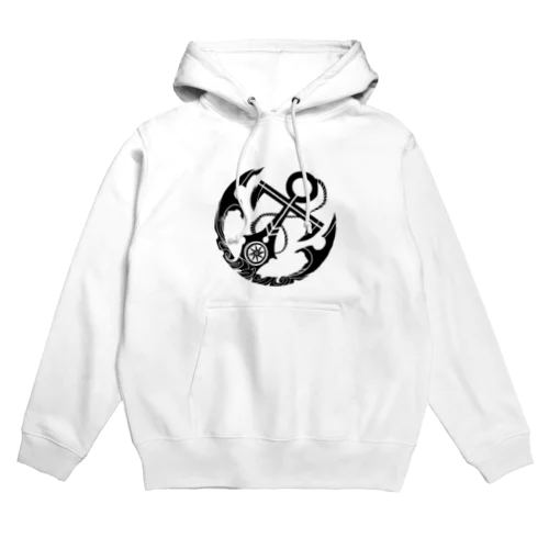 トライバルアンカー Hoodie