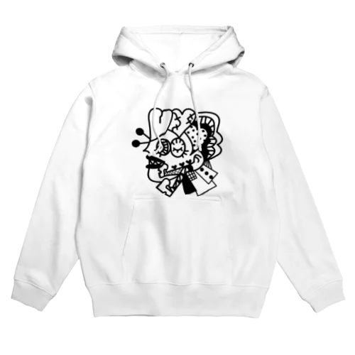 〜不思議シリーズ〜モノクロ❻ Hoodie