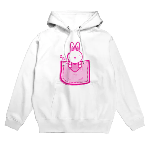 Rabbit_in_the_Pocket Hoodie