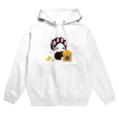 ねこきゅうランチ　DIY Hoodie