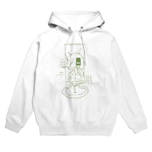 起きたばかり Hoodie