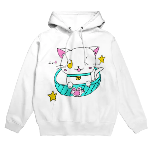 ニャー　ネコちゃん Hoodie