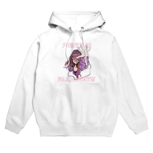 パオナイパーカー（ホワイト/ブラック） Hoodie