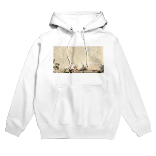 猫お昼寝 Hoodie