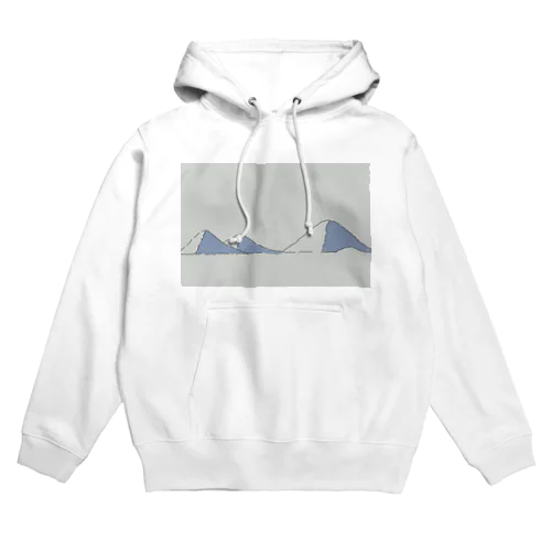 山の絵2 Hoodie