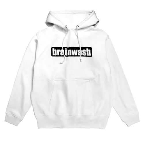 brainwash（シンプルデザイン） パーカー