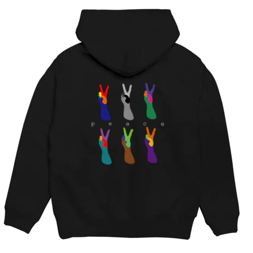 いろんなピース Hoodie