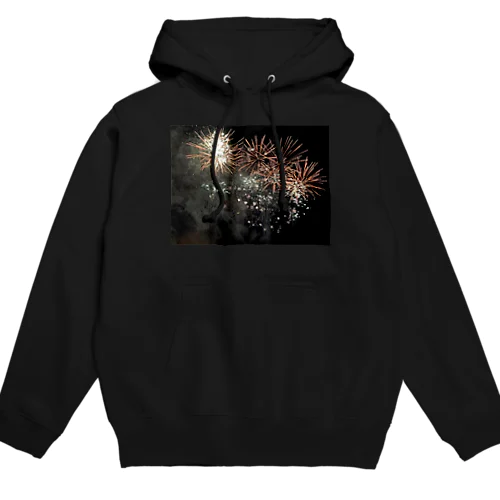 201908171919020　賑やかな連発 Hoodie