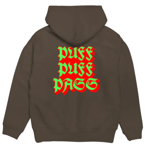 Puff Puff Pass(表裏プリント) Hoodie