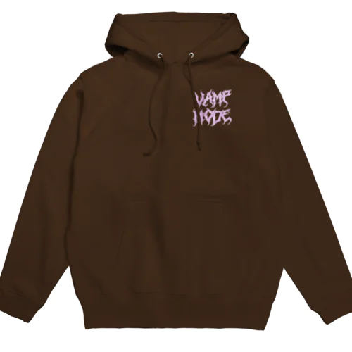 Logo (PINK) ＆ Back print Hoodie  Hoodie