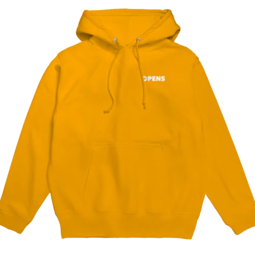 オープンズロゴ３ Hoodie