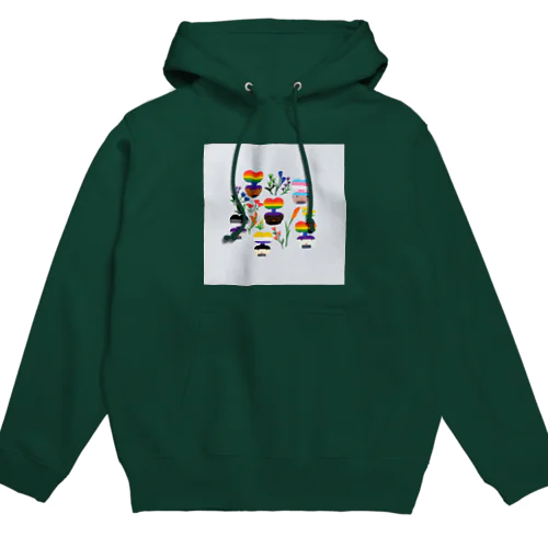 クィアたちと植物と生活 Hoodie