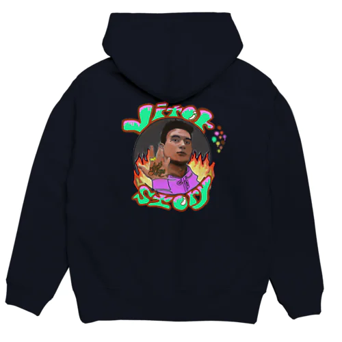 YuVitor face T-shirt series Hoodie