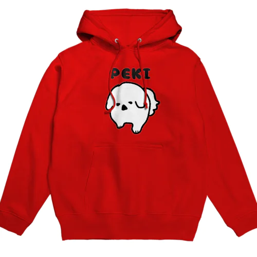 Lサイズ～PEKIてくてくペキニーズパーカー Hoodie