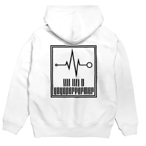 「440Waveform」×「llll llll 0 YOYOPERFORMER」 Hoodie