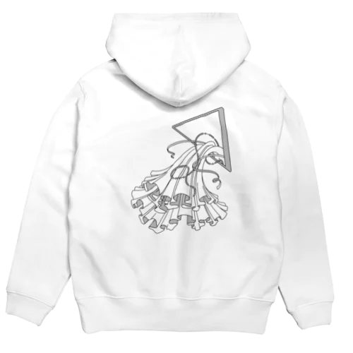 フリルを吐くデルタ Hoodie