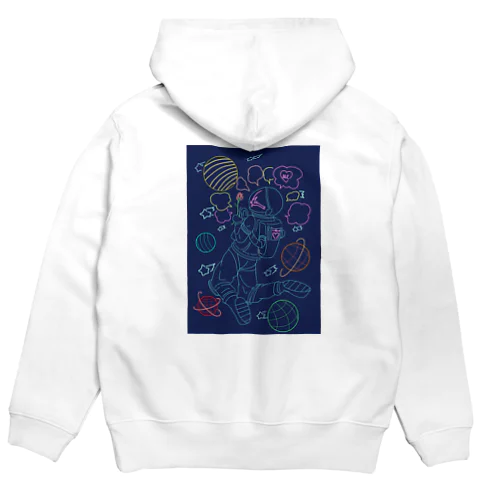 ネオン宇宙 Hoodie