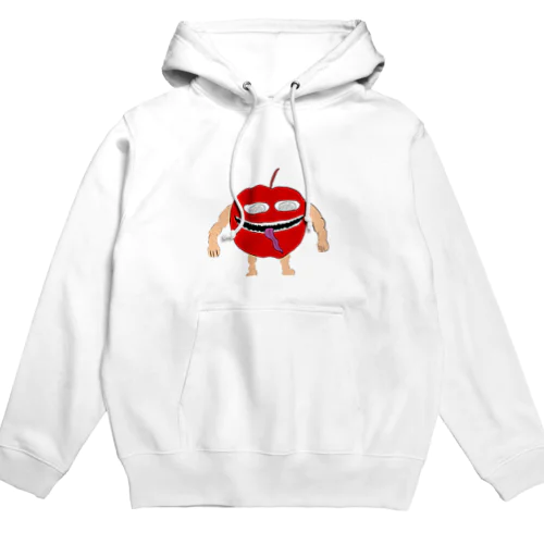 筋肉ムキムキ！！林檎パーカー Hoodie