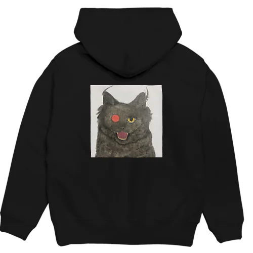 黒猫 くろねこ ねこ 猫 Hoodie