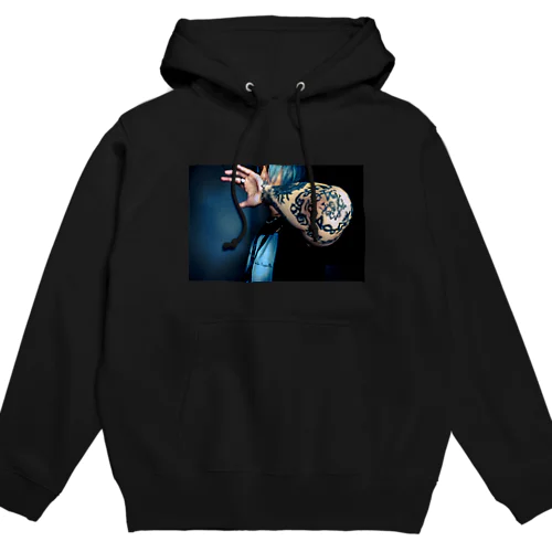 Elbow Hooded Sweatshirt Hoodie